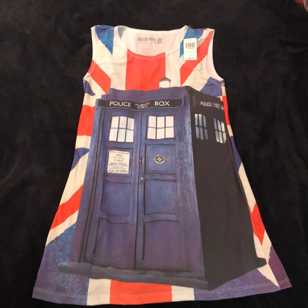 Doctor who British flag dress